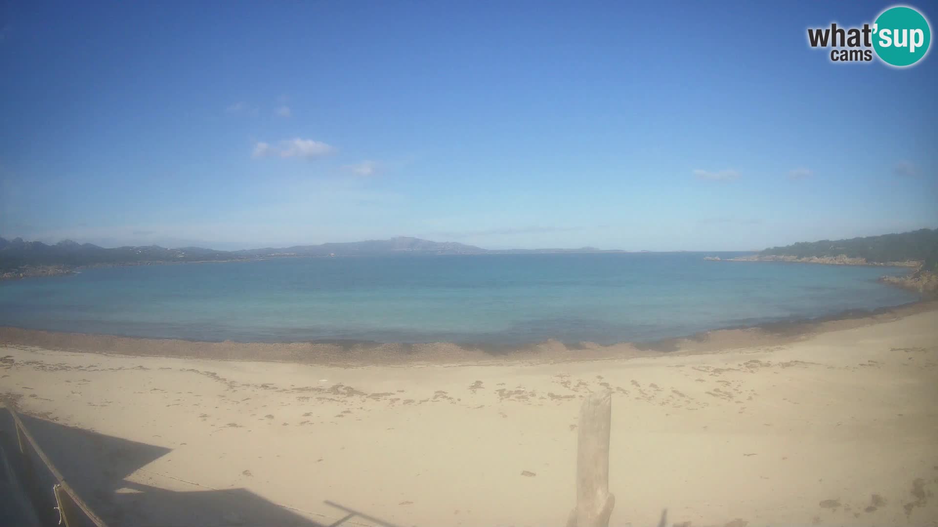 Live Cala Sabina beach – webcam Golfo Aranci – Sardinia