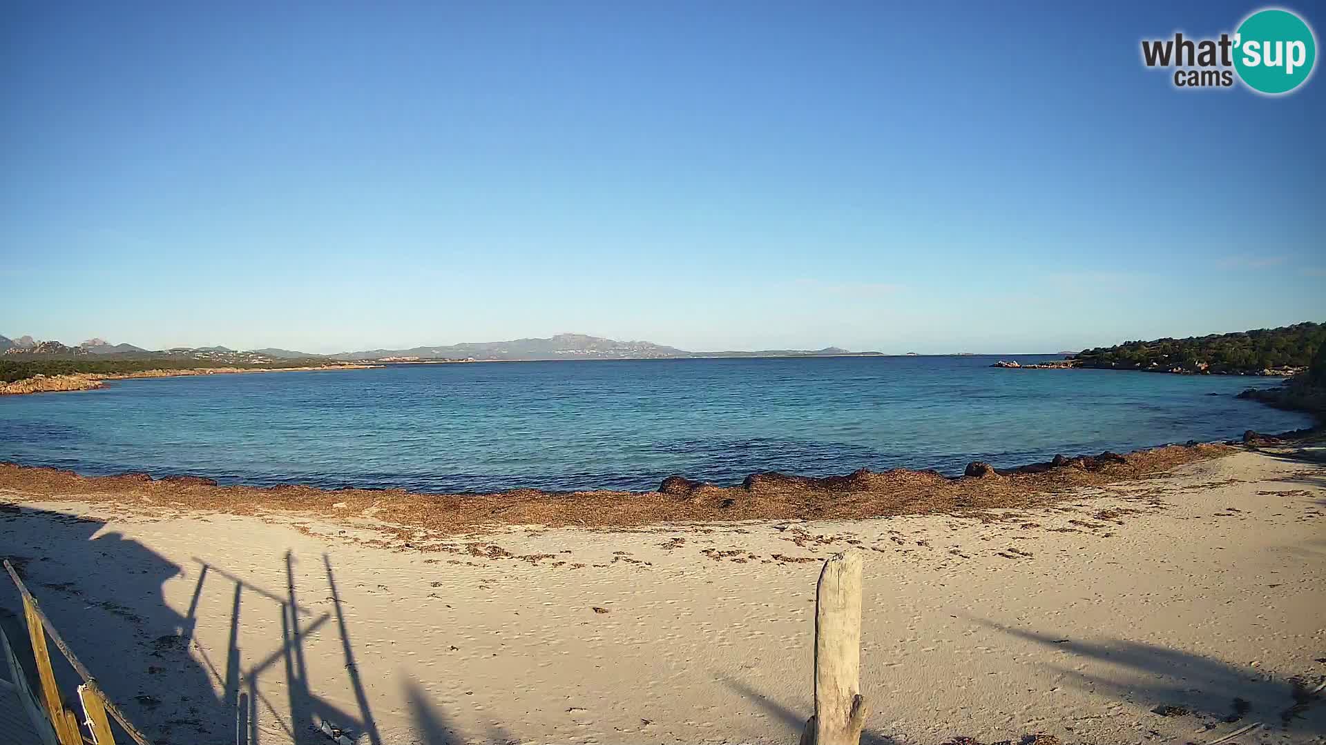 Live Strand Cala Sabina – webcam Golfo Aranci – Sardinien