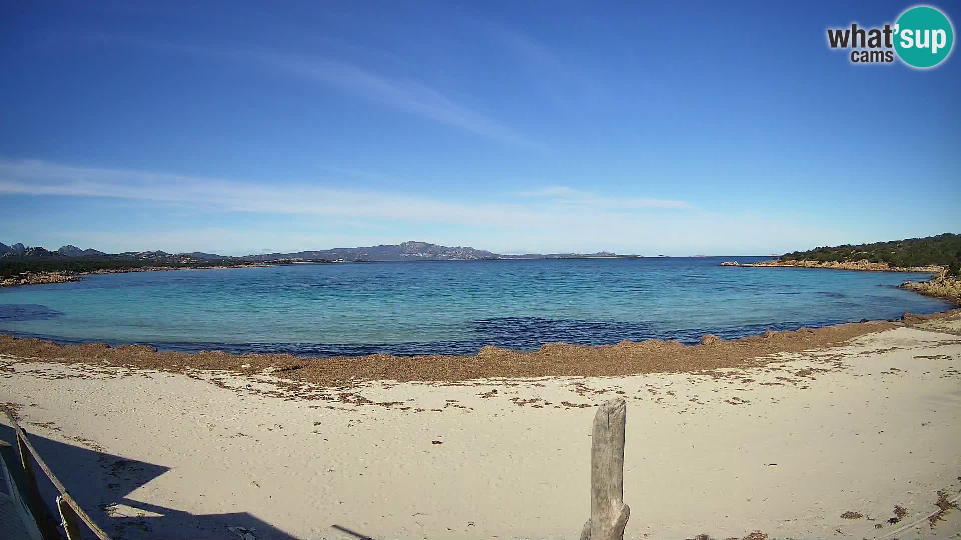 Live playa Cala Sabina – camera en vivo Golfo Aranci – Cerdeña