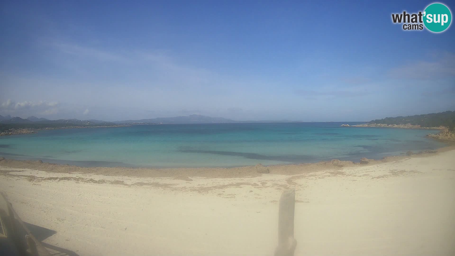 Live Strand Cala Sabina – webcam Golfo Aranci – Sardinien