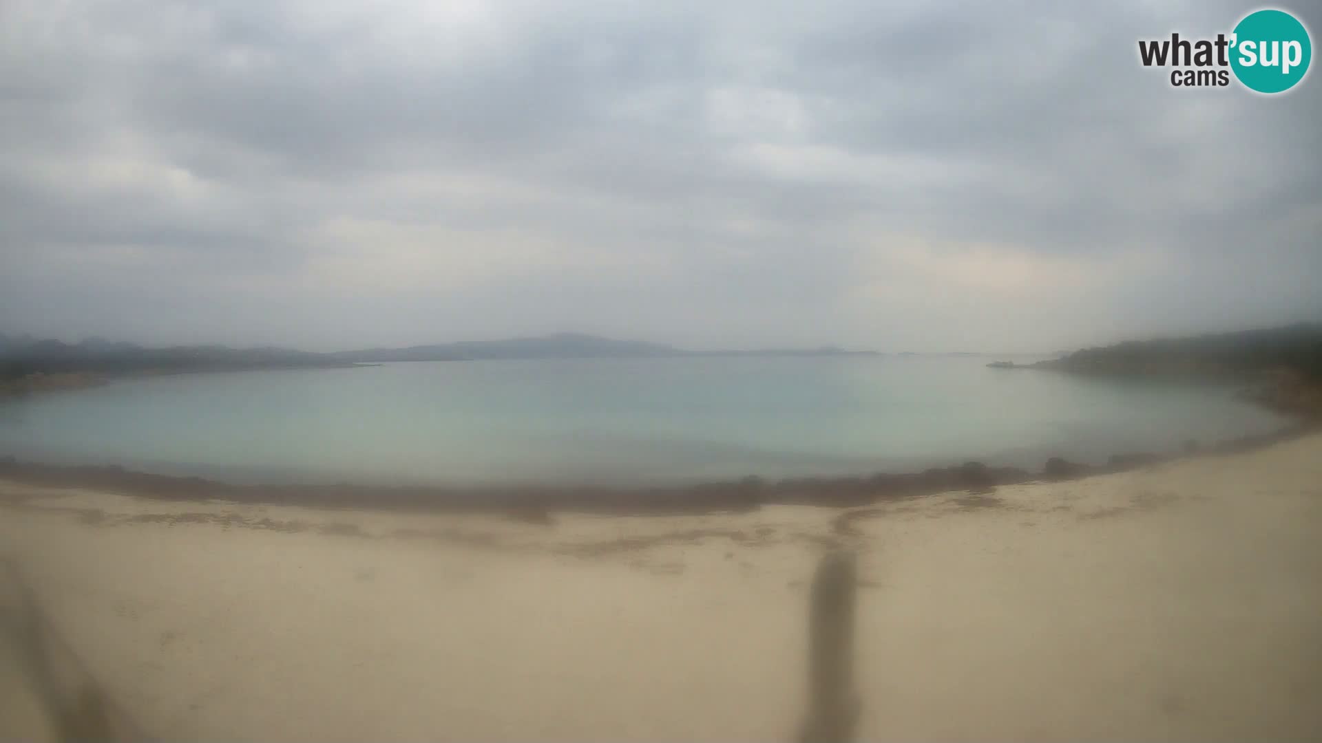 Live Cala Sabina plage – webcam Golfo Aranci – Sardaigne