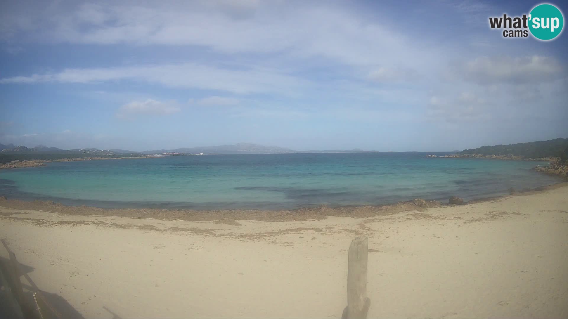 Live Cala Sabina plage – webcam Golfo Aranci – Sardaigne