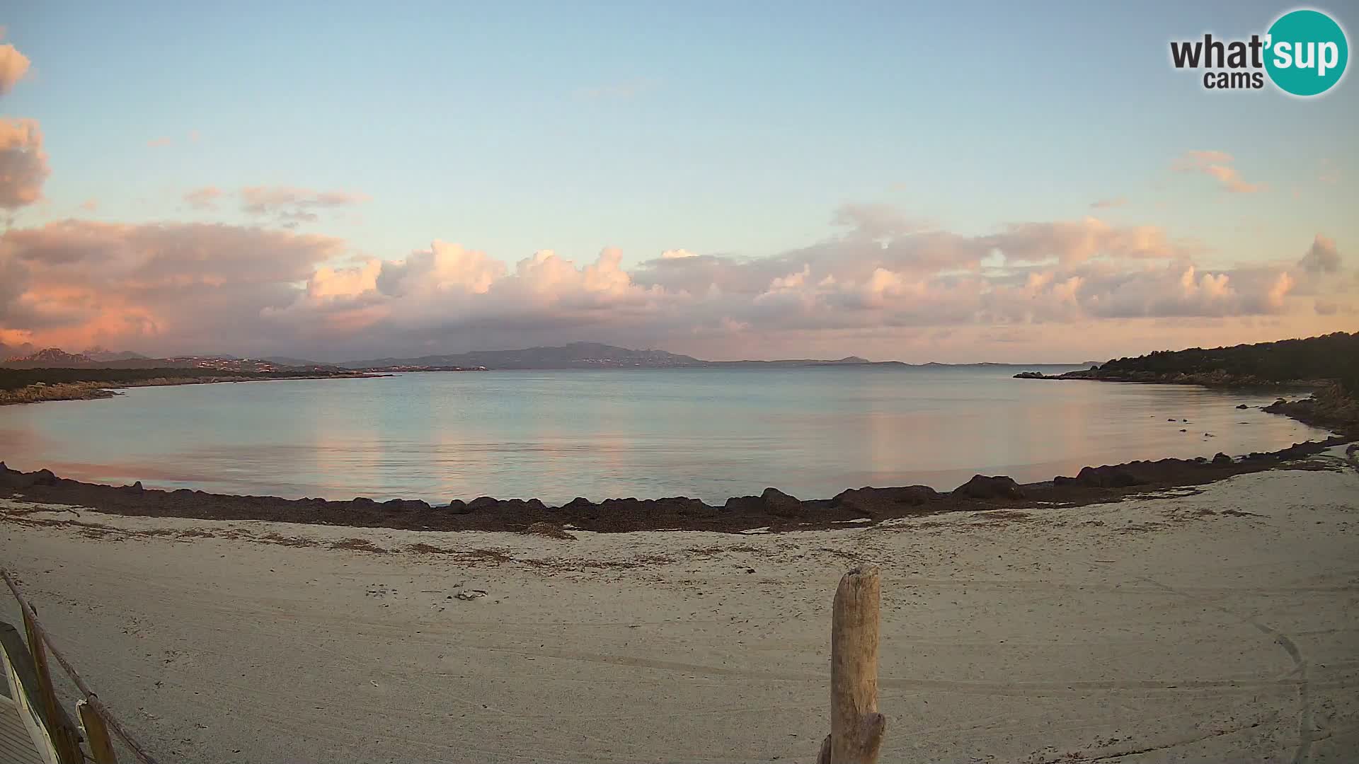 Live spiaggia Cala Sabina – webcam Golfo Aranci – Sardegna