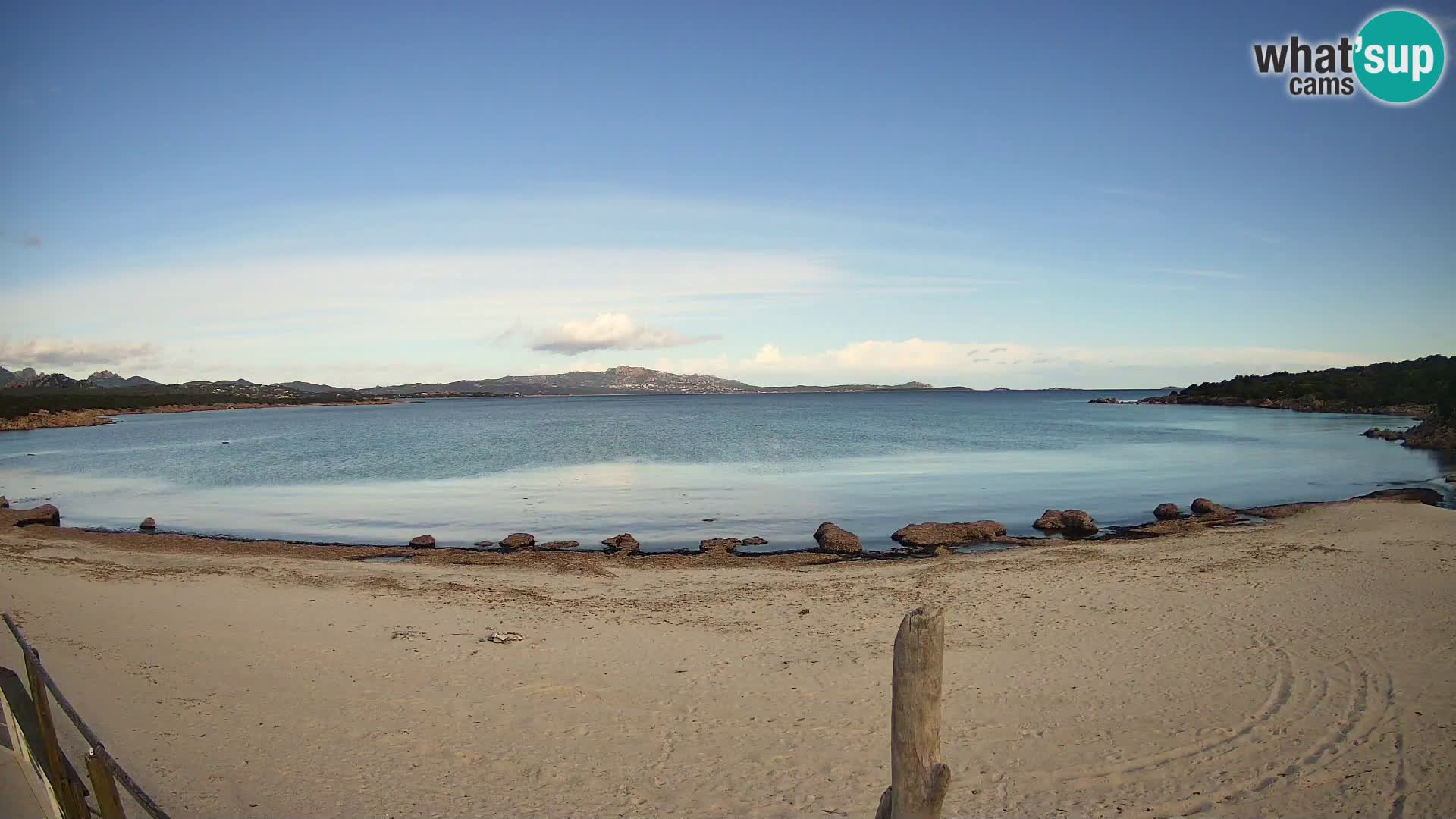 Live playa Cala Sabina – camera en vivo Golfo Aranci – Cerdeña