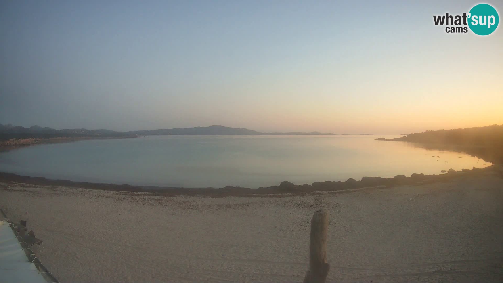 Live Strand Cala Sabina – webcam Golfo Aranci – Sardinien