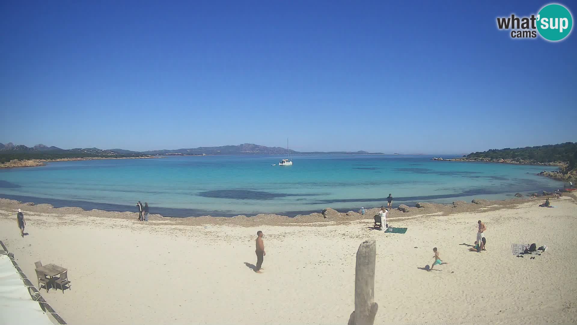 Live Cala Sabina beach – webcam Golfo Aranci – Sardinia