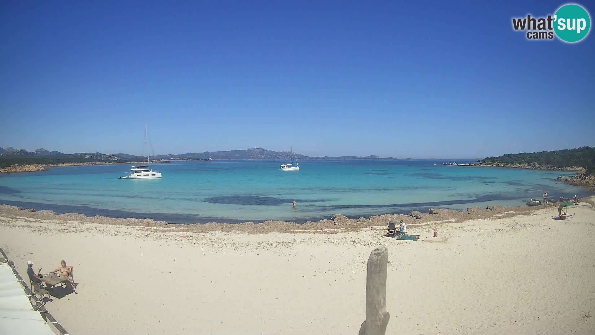 Live Cala Sabina beach – webcam Golfo Aranci – Sardinia