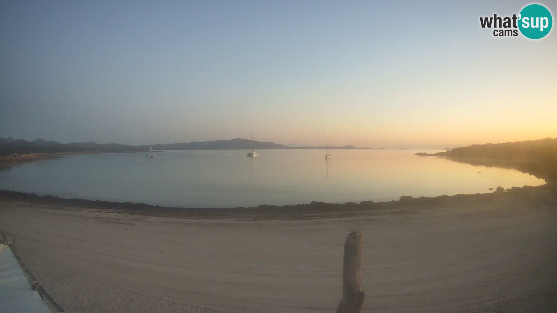 Live Cala Sabina beach – webcam Golfo Aranci – Sardinia