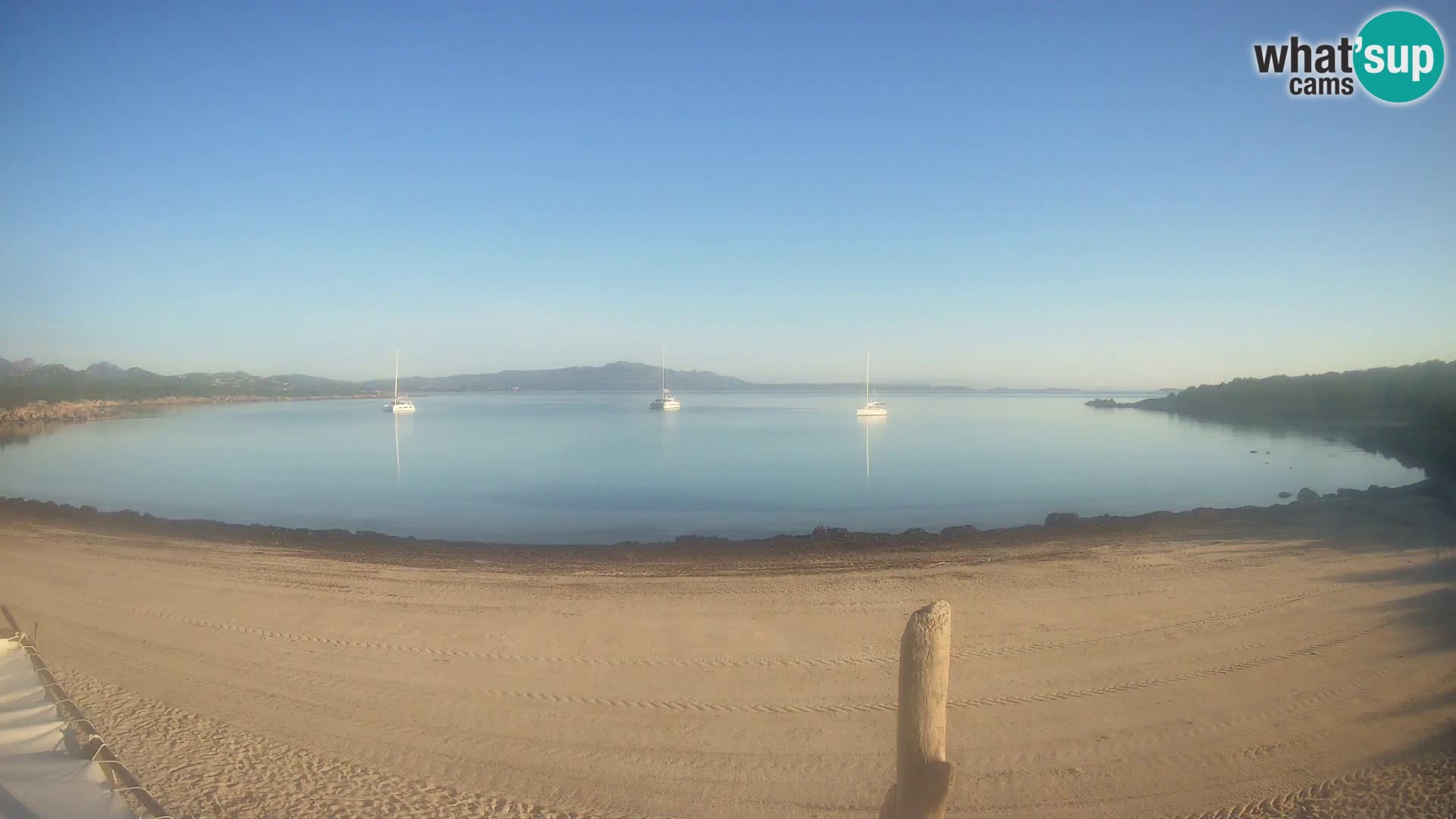 Live spiaggia Cala Sabina – webcam Golfo Aranci – Sardegna