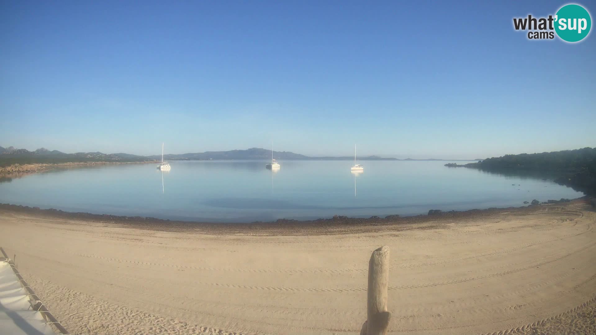 Live Cala Sabina beach – webcam Golfo Aranci – Sardinia