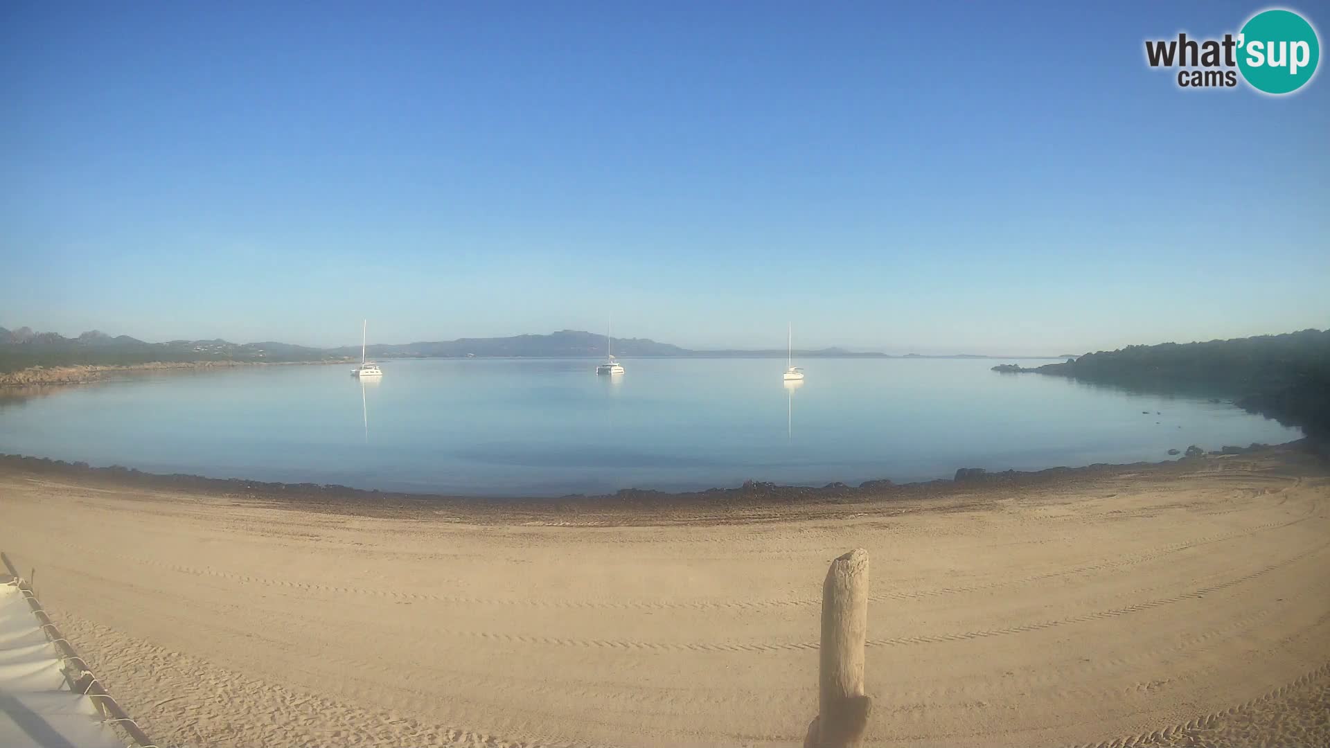 Live Strand Cala Sabina – webcam Golfo Aranci – Sardinien