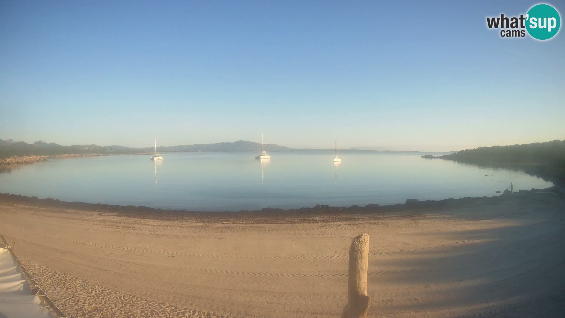 Live Cala Sabina beach – webcam Golfo Aranci – Sardinia