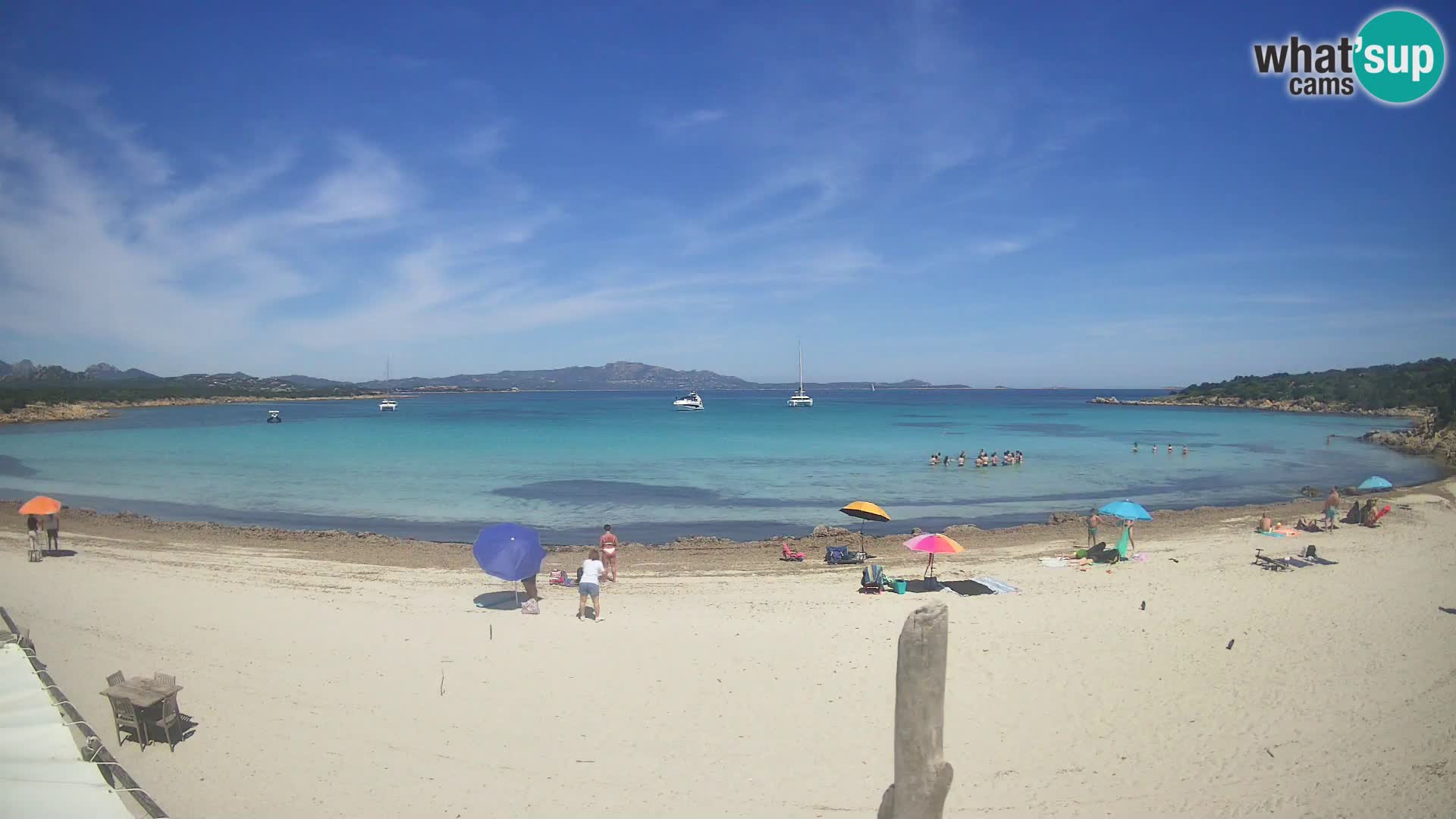 Live spiaggia Cala Sabina – webcam Golfo Aranci – Sardegna