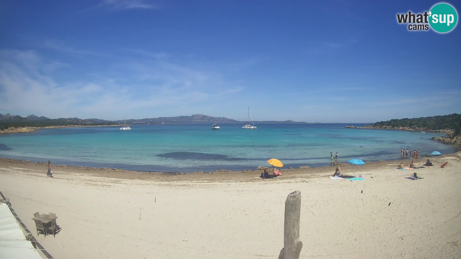 Live Strand Cala Sabina – webcam Golfo Aranci – Sardinien