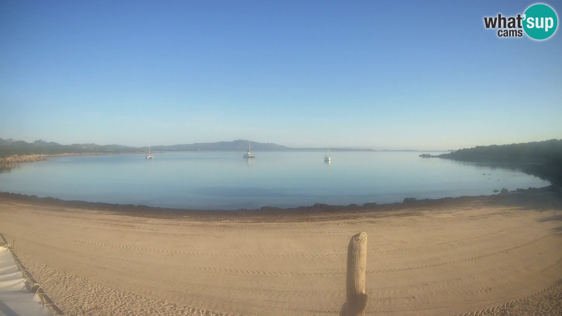 Live Strand Cala Sabina – webcam Golfo Aranci – Sardinien
