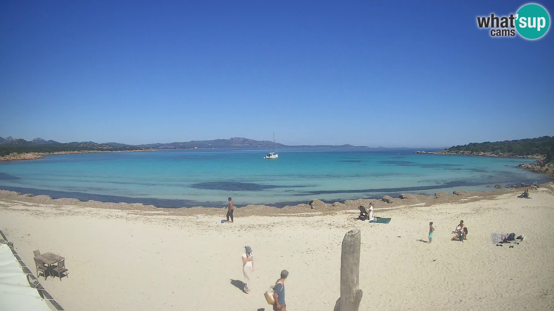 Live Strand Cala Sabina – webcam Golfo Aranci – Sardinien
