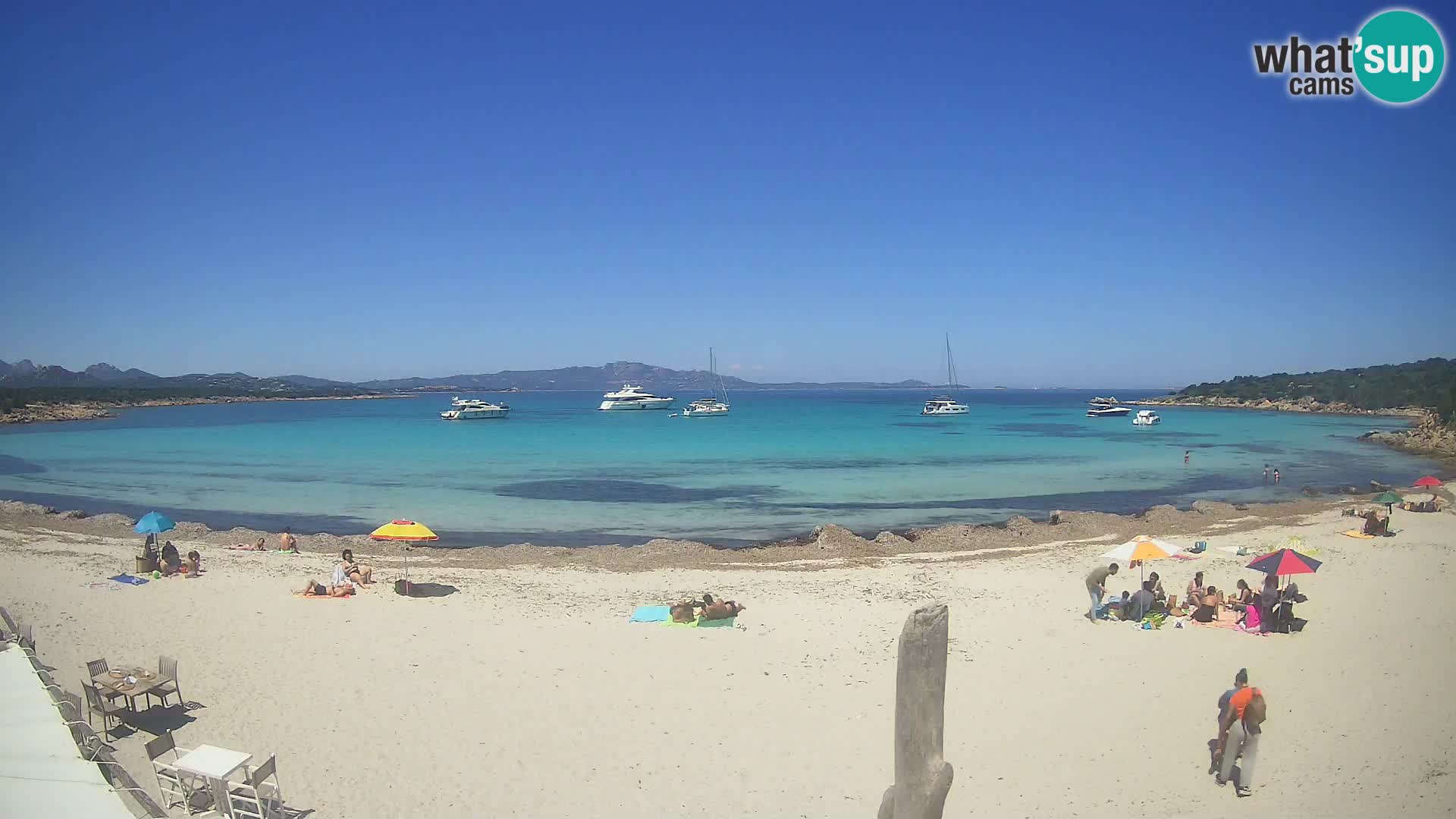 Live playa Cala Sabina – camera en vivo Golfo Aranci – Cerdeña
