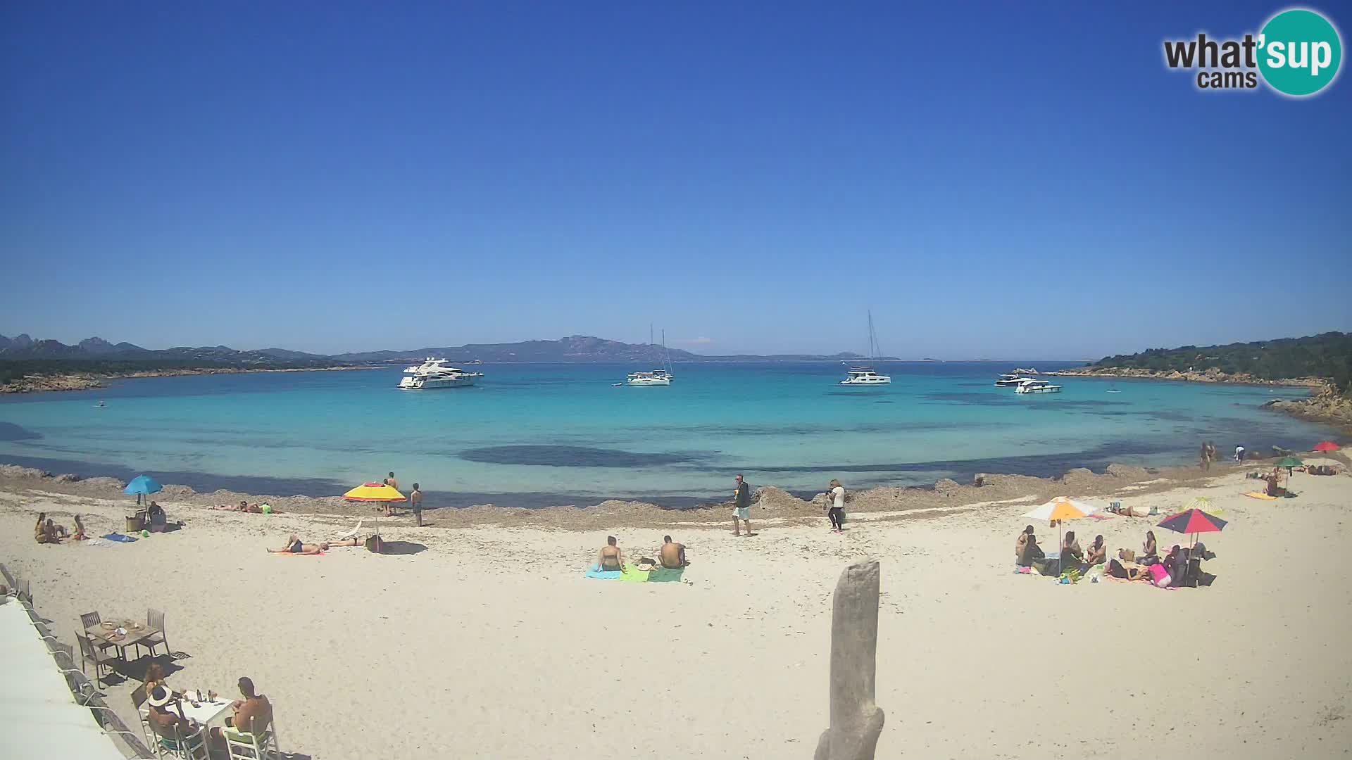 Live Cala Sabina beach – webcam Golfo Aranci – Sardinia