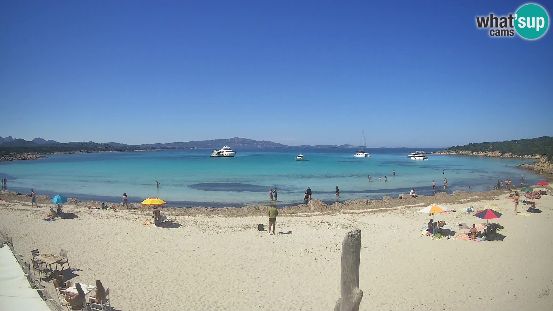 Live Strand Cala Sabina – webcam Golfo Aranci – Sardinien