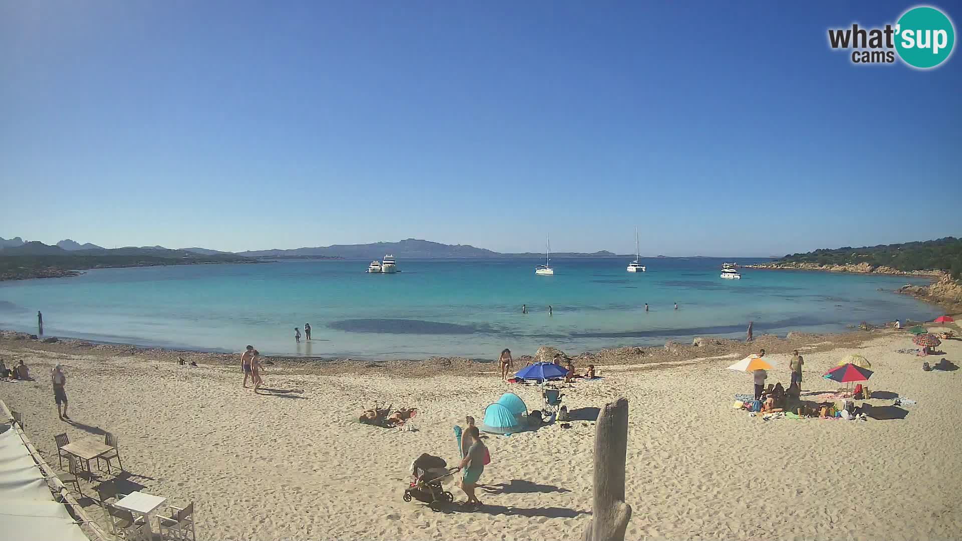 Live Strand Cala Sabina – webcam Golfo Aranci – Sardinien