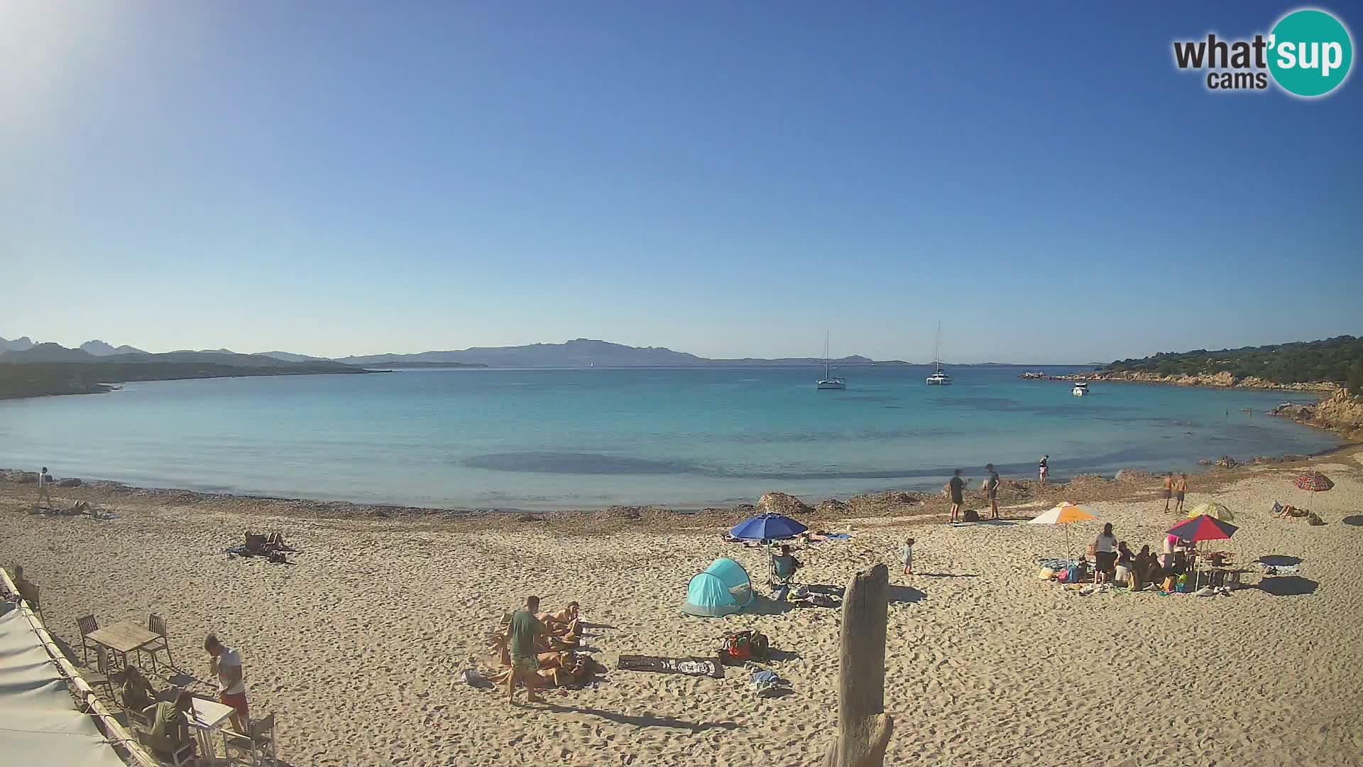 Live Cala Sabina beach – webcam Golfo Aranci – Sardinia