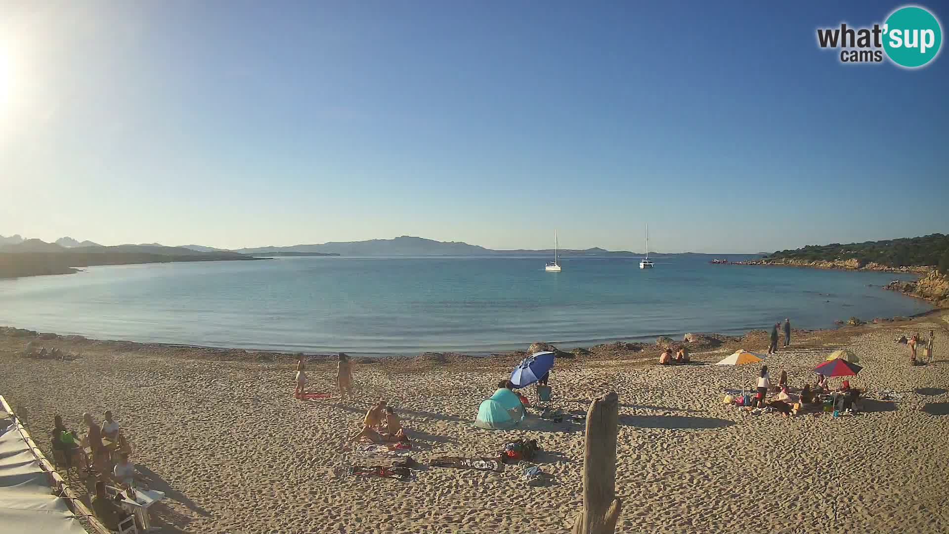 Live Cala Sabina beach – webcam Golfo Aranci – Sardinia