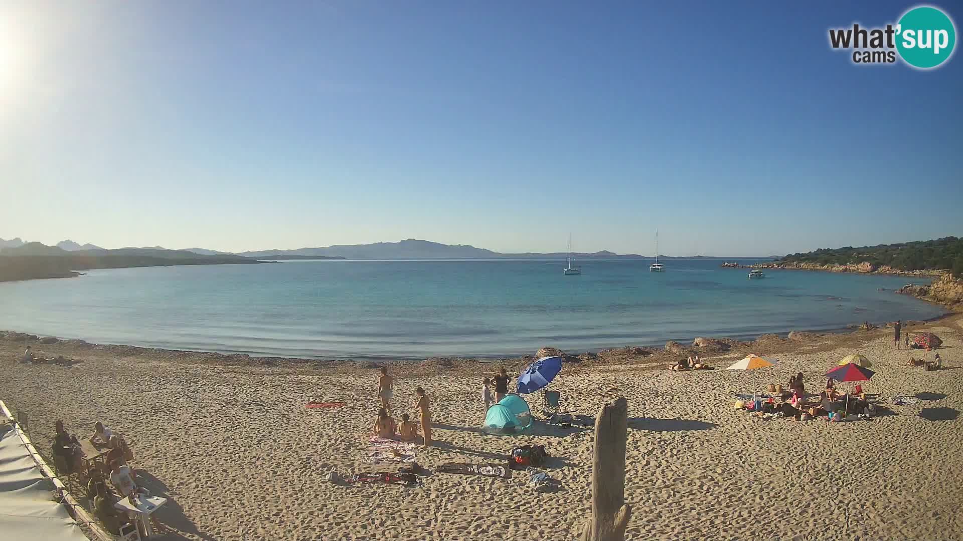 Live Cala Sabina beach – webcam Golfo Aranci – Sardinia