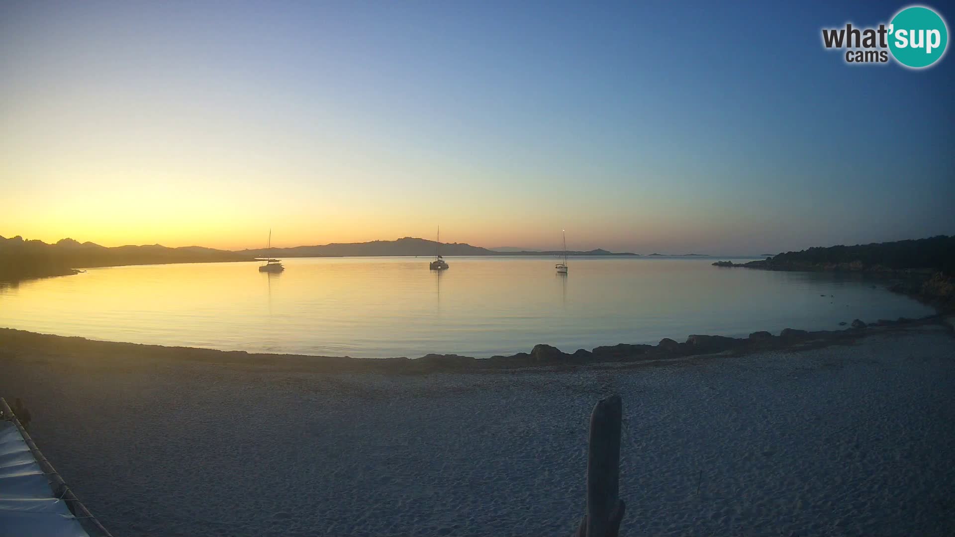 Live spiaggia Cala Sabina – webcam Golfo Aranci – Sardegna