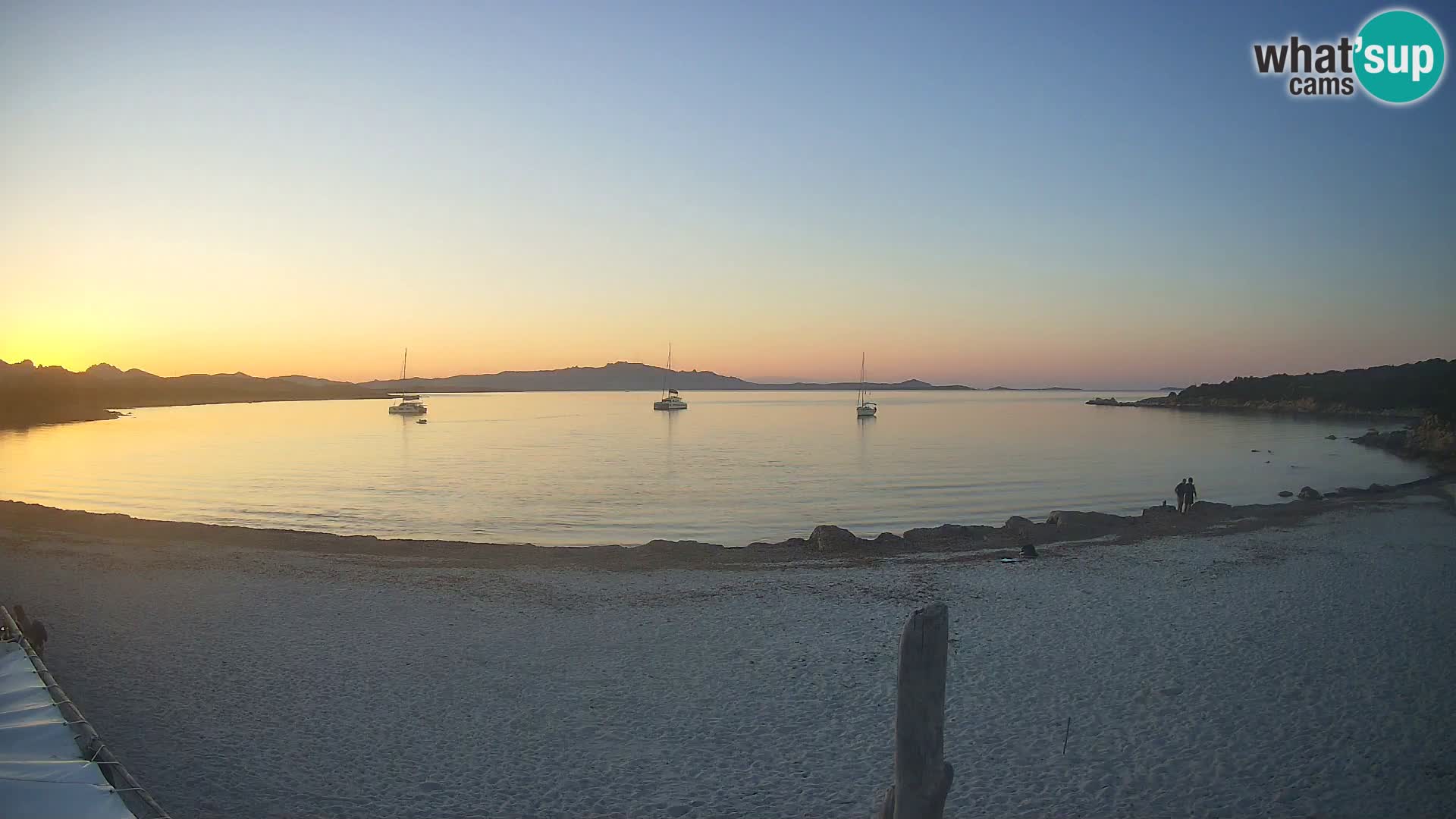 Live Cala Sabina beach – webcam Golfo Aranci – Sardinia