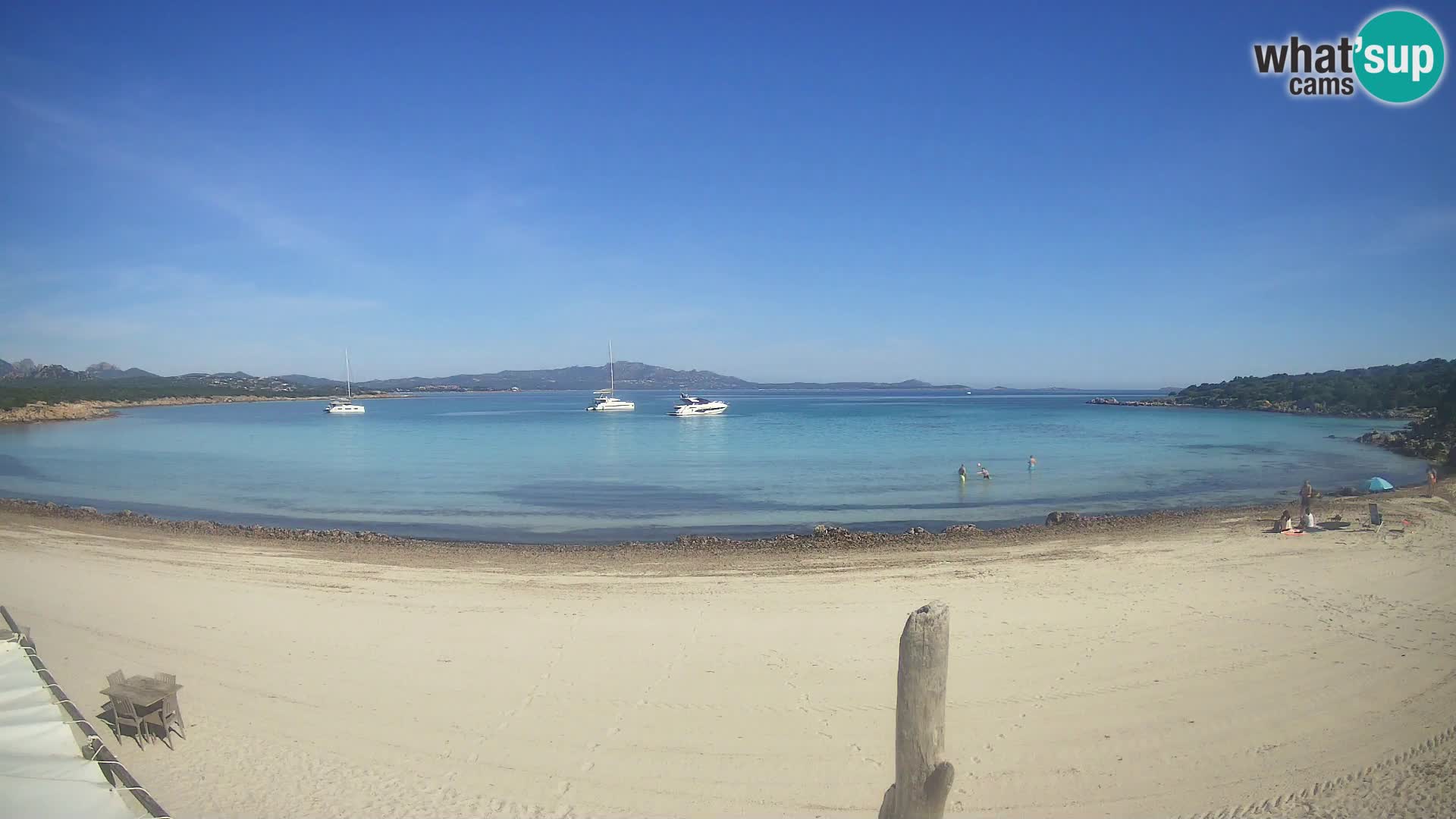 Live playa Cala Sabina – camera en vivo Golfo Aranci – Cerdeña