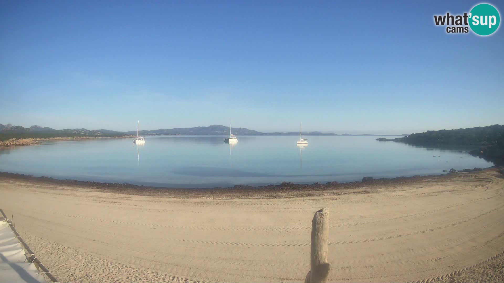 Live spiaggia Cala Sabina – webcam Golfo Aranci – Sardegna