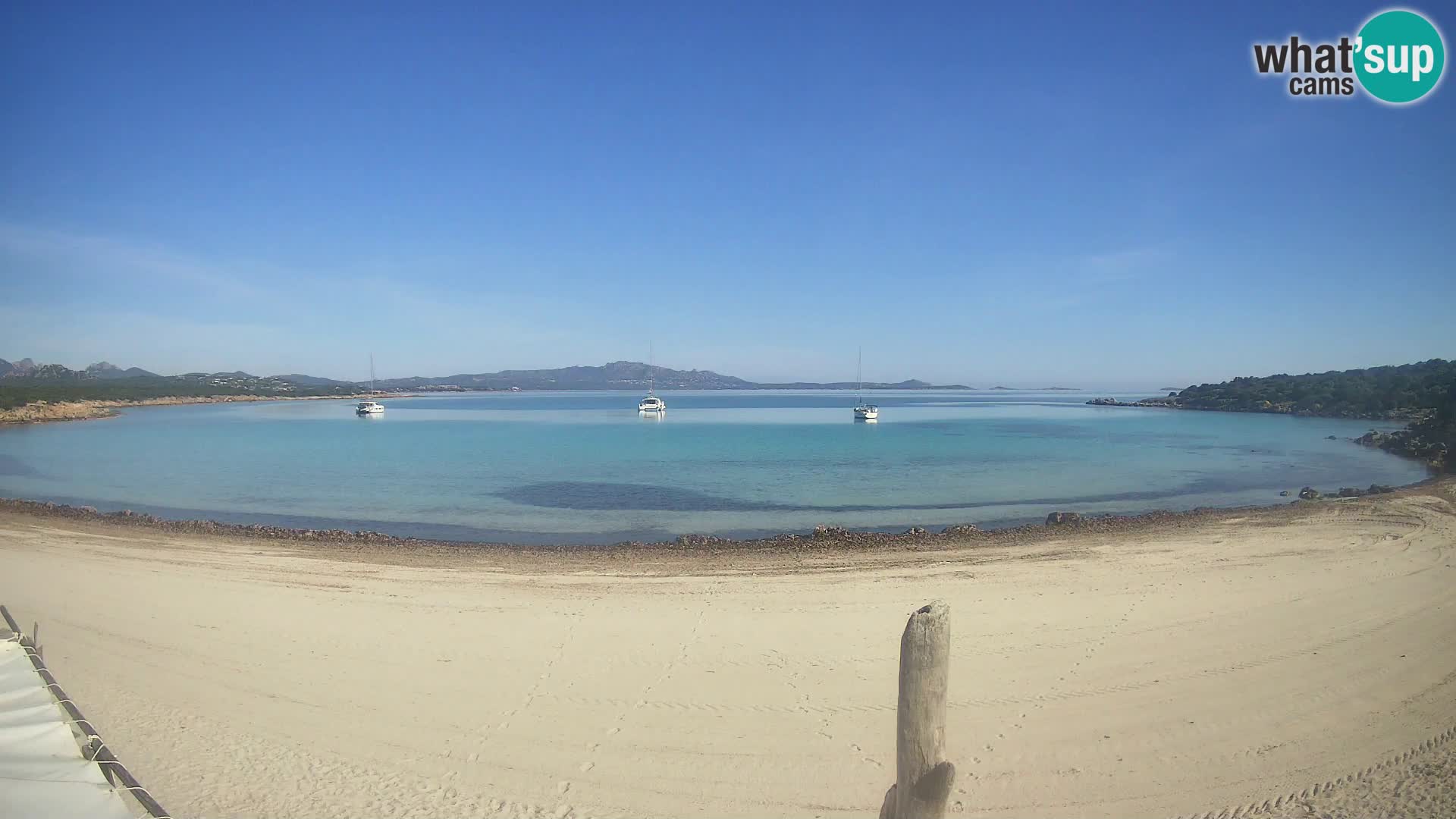 Live playa Cala Sabina – camera en vivo Golfo Aranci – Cerdeña