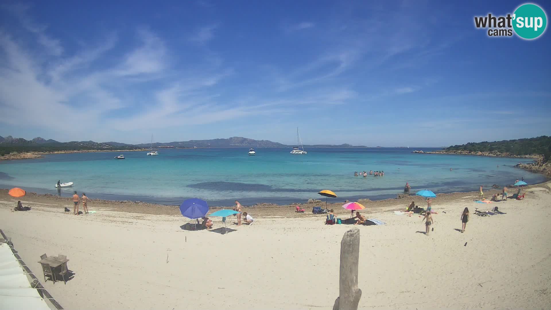 Live Cala Sabina beach – webcam Golfo Aranci – Sardinia