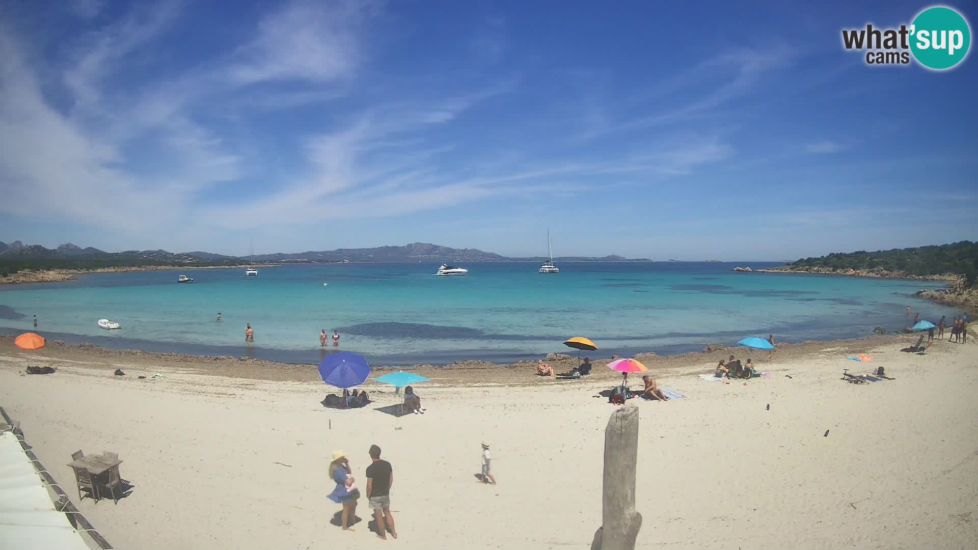 Live playa Cala Sabina – camera en vivo Golfo Aranci – Cerdeña