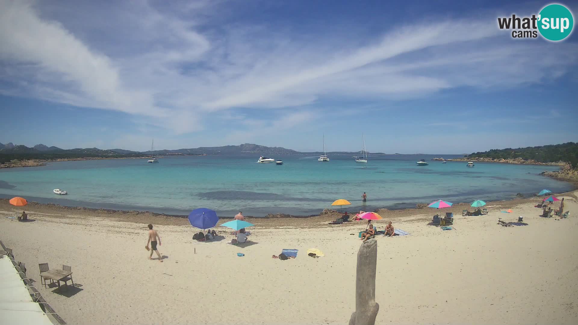 Live playa Cala Sabina – camera en vivo Golfo Aranci – Cerdeña