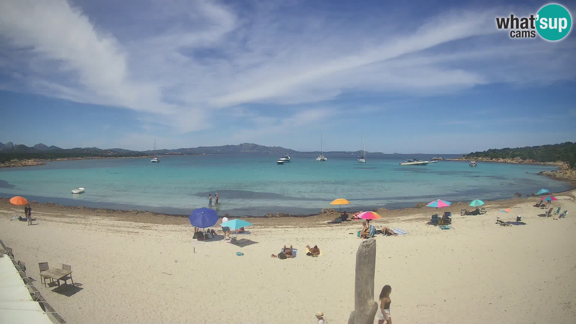 Live Cala Sabina beach – webcam Golfo Aranci – Sardinia