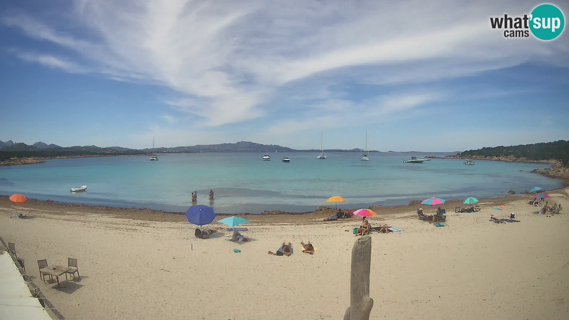 Live Cala Sabina beach – webcam Golfo Aranci – Sardinia
