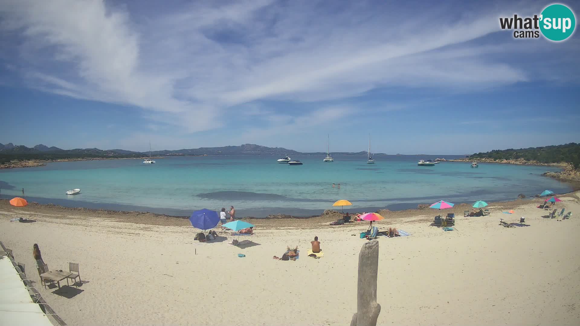 Live Strand Cala Sabina – webcam Golfo Aranci – Sardinien
