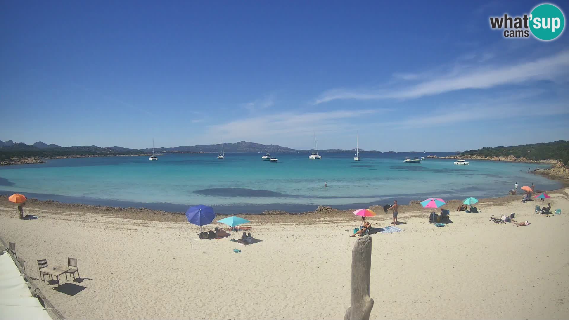 Live Strand Cala Sabina – webcam Golfo Aranci – Sardinien