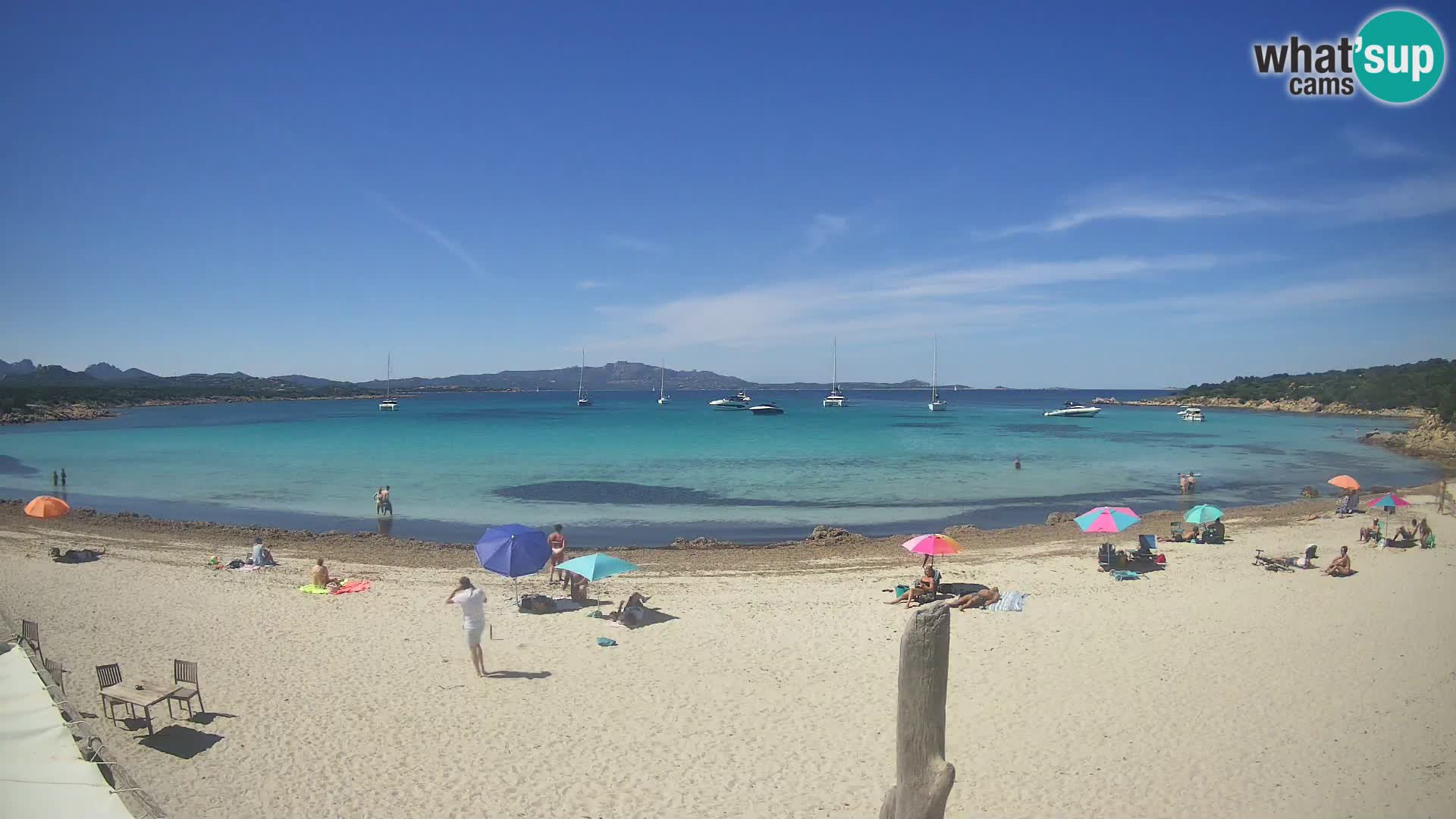 Live playa Cala Sabina – camera en vivo Golfo Aranci – Cerdeña