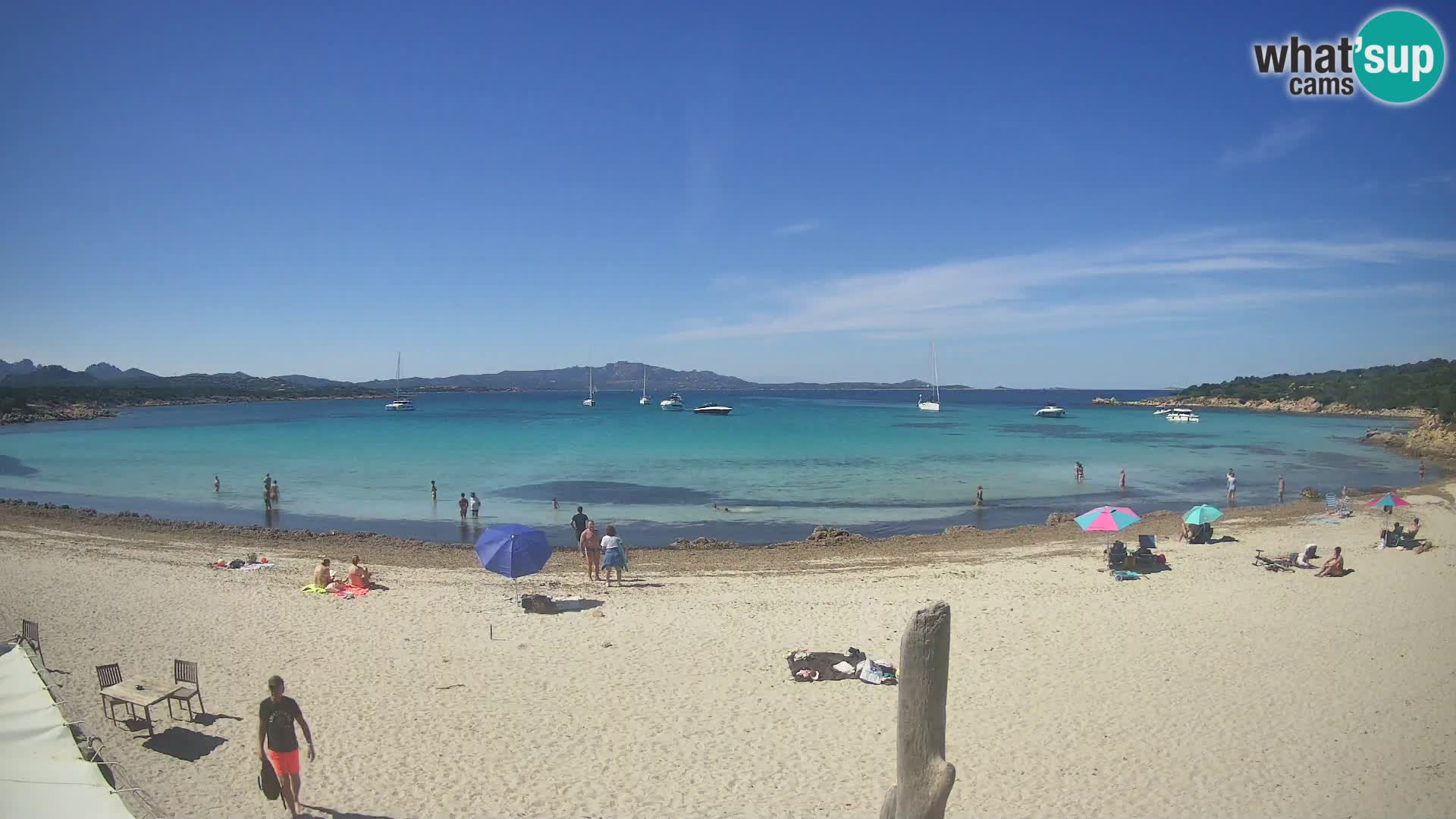 Live playa Cala Sabina – camera en vivo Golfo Aranci – Cerdeña