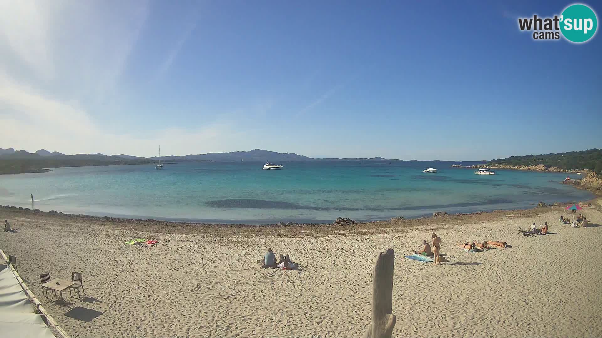 Live Strand Cala Sabina – webcam Golfo Aranci – Sardinien