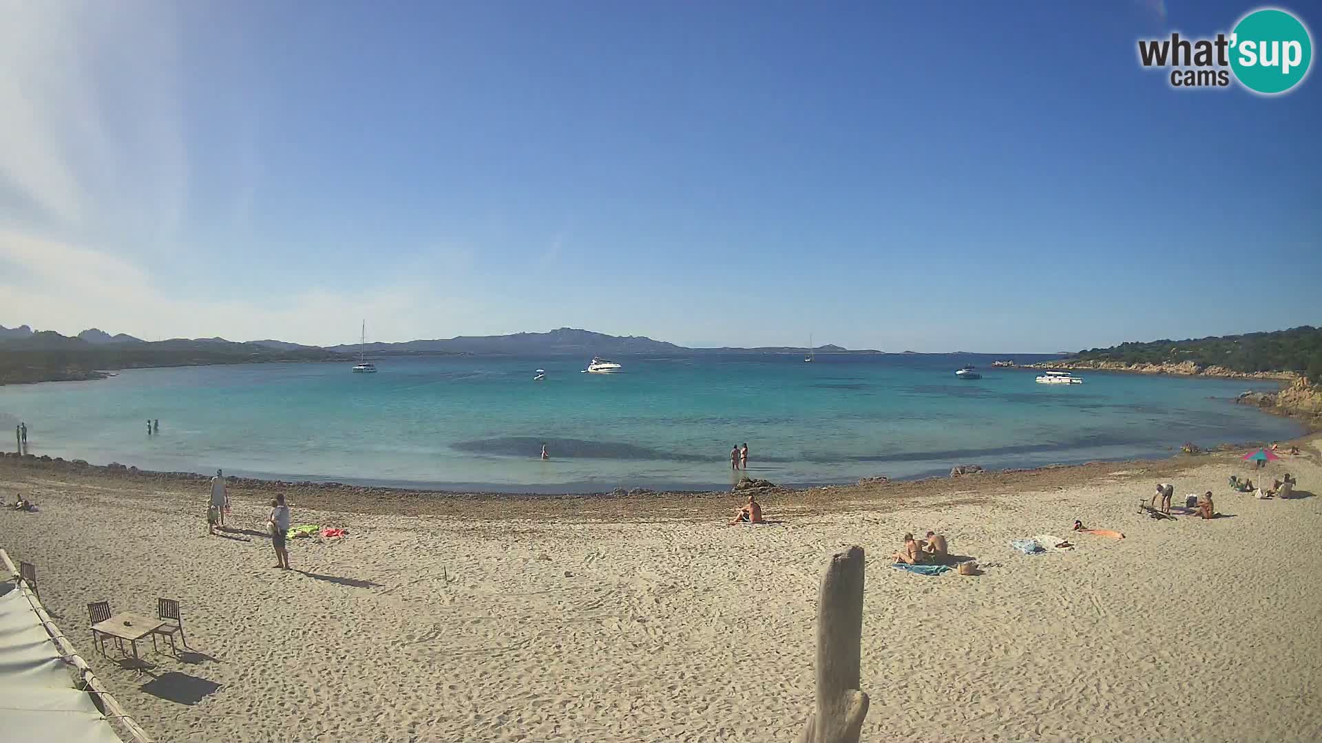 Live Strand Cala Sabina – webcam Golfo Aranci – Sardinien