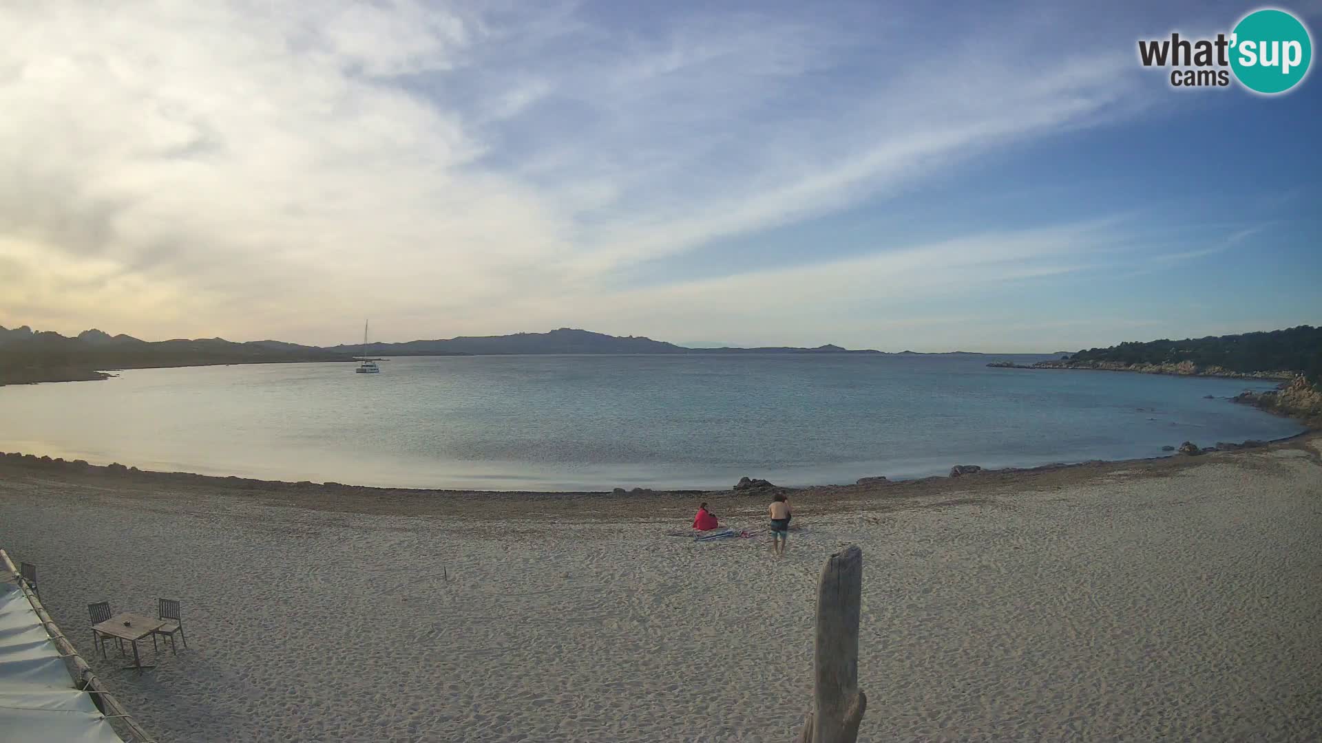 Live Strand Cala Sabina – webcam Golfo Aranci – Sardinien