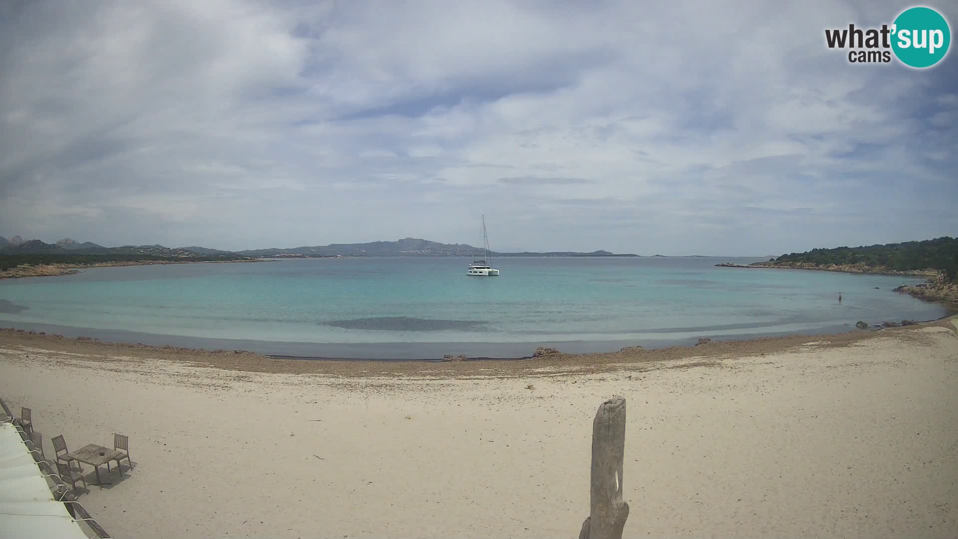 Live Strand Cala Sabina – webcam Golfo Aranci – Sardinien
