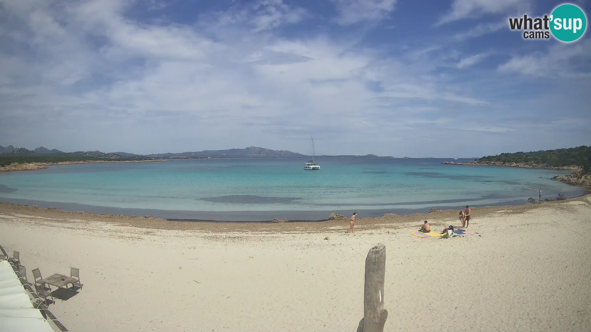 Live Strand Cala Sabina – webcam Golfo Aranci – Sardinien