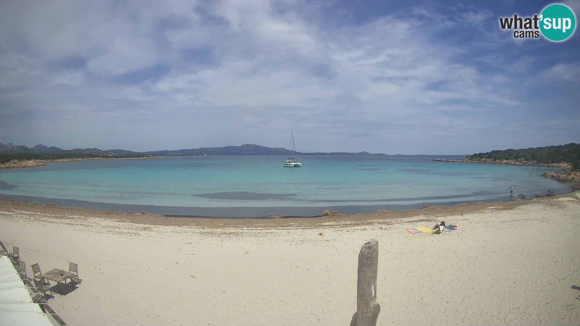 Live Cala Sabina beach – webcam Golfo Aranci – Sardinia