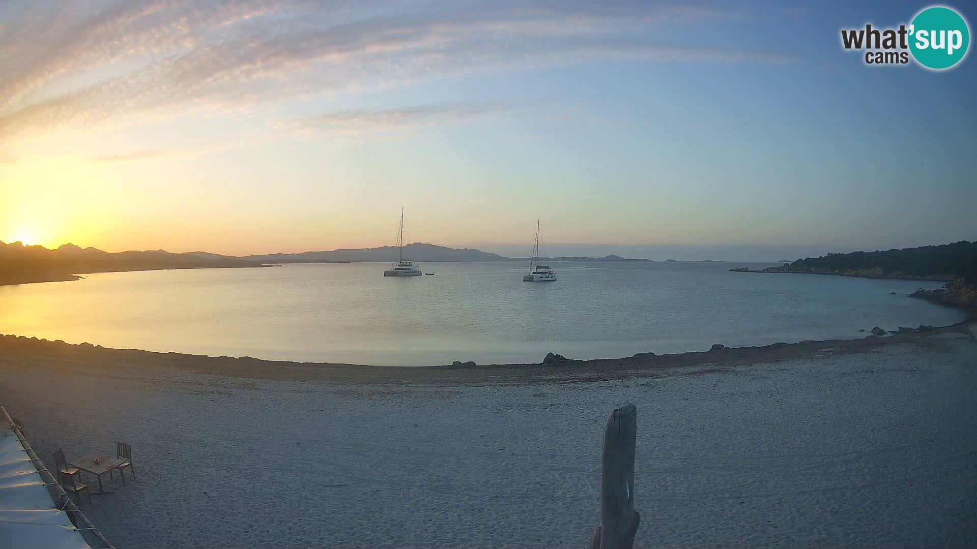 Live Cala Sabina beach – webcam Golfo Aranci – Sardinia