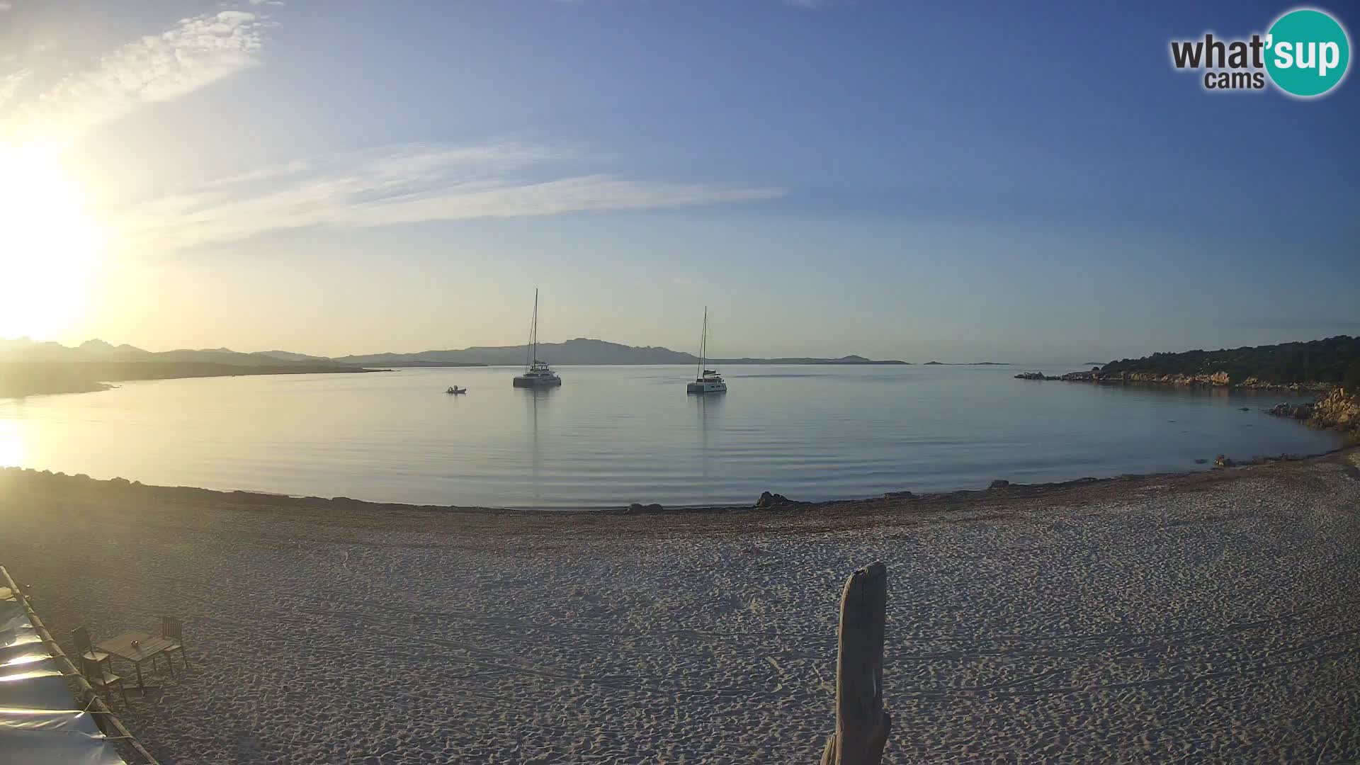 Live Cala Sabina beach – webcam Golfo Aranci – Sardinia