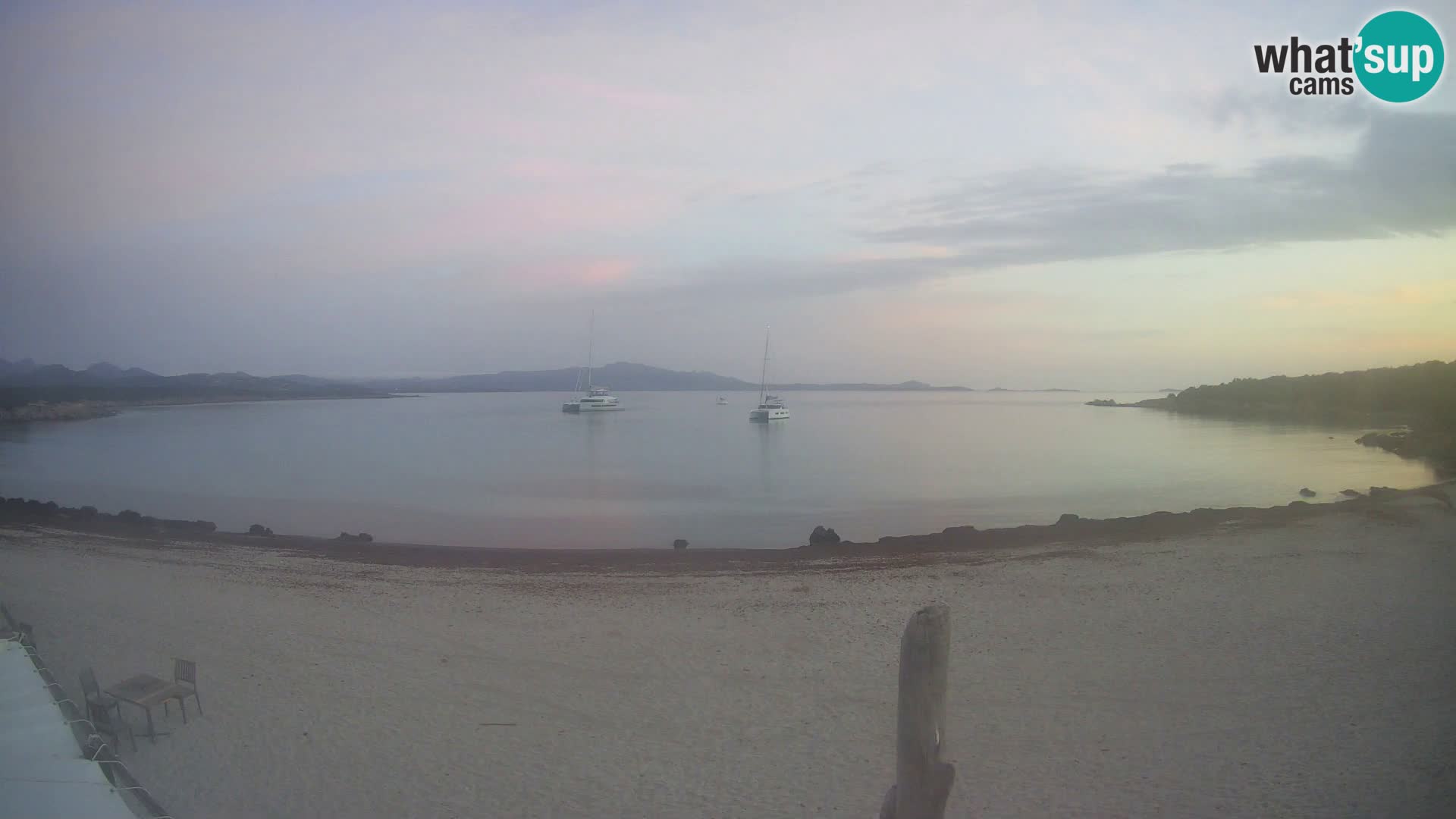 Live Cala Sabina plage – webcam Golfo Aranci – Sardaigne